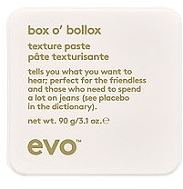 Texturizing Hair Paste - Evo Box O'Bollox Texture Paste — photo N1