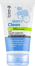 Fragrances, Perfumes, Cosmetics Face Cleansing Gel, Scrub & Mask - Dr. Sante Simply Clean SOS