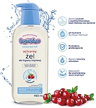 Intimate Hygiene Gel "Cranberry" - Bambino Family Hypoallergenic Intimate Hygiene Gel Cranberry — photo N3
