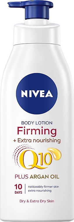 Body Lotion - NIVEA Q10 Firming + Extra Nourishing Plus Argan Oil Body Lotion — photo N6