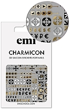 Fragrances, Perfumes, Cosmetics Nail Stickers - Emi Charmicon 3D Silicone Stickers