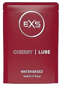 Cherry Lubricant - EXS Cherry Lubricant Gel Water Based (sachet) — photo N1