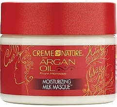 Fragrances, Perfumes, Cosmetics Replenish Hair Mask - Creme Of Nature Argan Oil Moisturizing Milk Mask