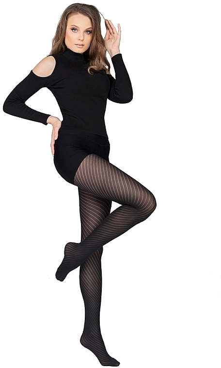 Juliet Tights 60 Den, nero - MONA — photo N1