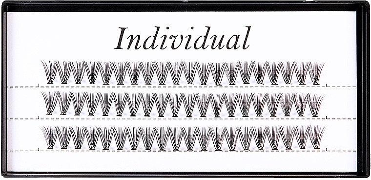 False Individual Lashes, 20D C-Type, 0.07, 11mm - Individual — photo N1