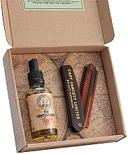 Fragrances, Perfumes, Cosmetics Set - Captain Fawcett (beard/oil/50ml + comb/1pc)