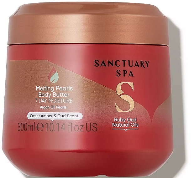 Ruby Oud Nourishing Body Butter - Sanctuary Spa Melting Pearl Body Butter — photo N1