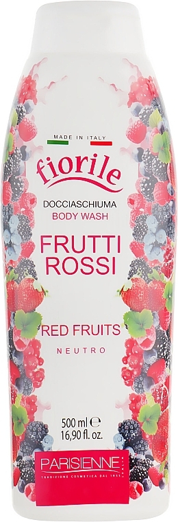 Red Berries Shower Gel - Parisienne Italia Fiorile Frutti Ross Body Wash — photo N10