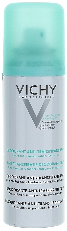 Deodorant Spray - Vichy Deodorant Anti-Transpirant 48h — photo N1