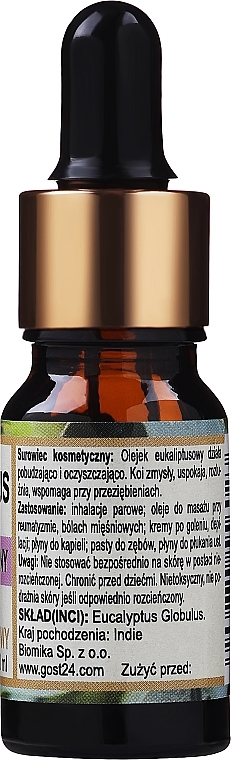 Natural Eucalyptus Oil - Biomika Eukaliptus Oil (with pipette) — photo N13