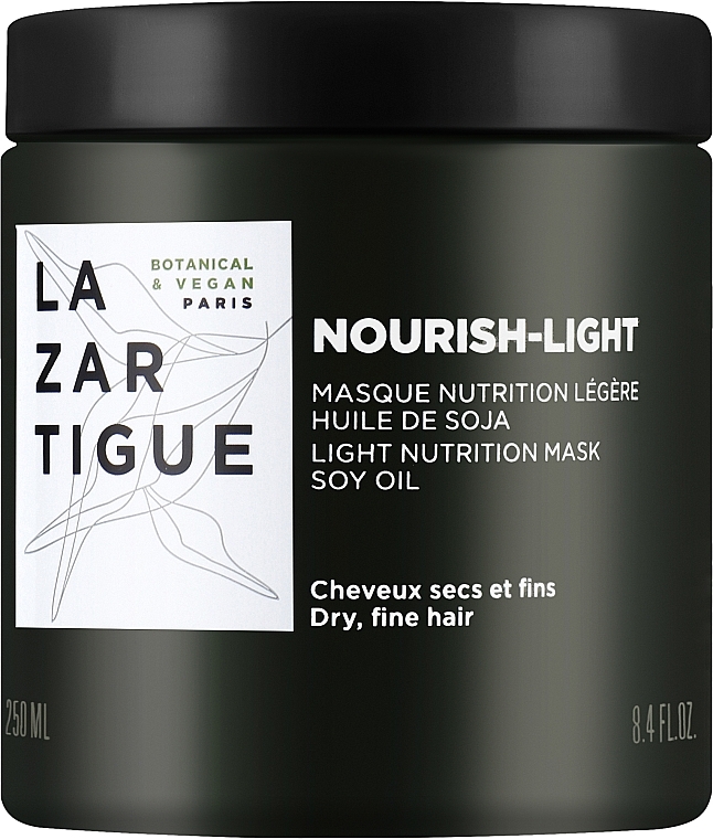 Lightweight Nourishing Hair Mask - Lazartigue Nourish-Light Light Nutrition Mask — photo N1