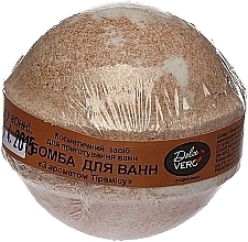 Tiramisu Bath Bomb - Aqua Cosmetics Dolce Vero — photo N2