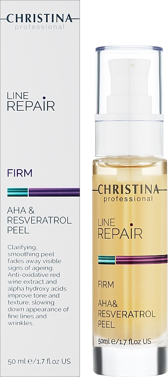 AHA & Resveratrol Face Peeling - Christina Line Repair Firm AHA & Resveratrol Peel — photo N2
