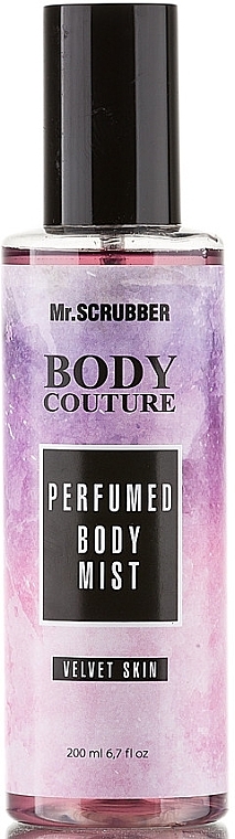 Body Mist "Velvet Skin" - Mr.Scrubber Body Couture Perfume Body Mist Velvet Skin — photo N1