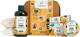 Fragrances, Perfumes, Cosmetics Set, 6 products - The Body Shop Zingy & Zesty Satsuma Essentials Gift