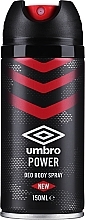 Fragrances, Perfumes, Cosmetics Umbro Power - Deodorant