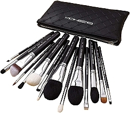 Makeup Brush Set, 15pcs - Eigshow Master Series Classic Brush Kit Bright Silver — photo N1