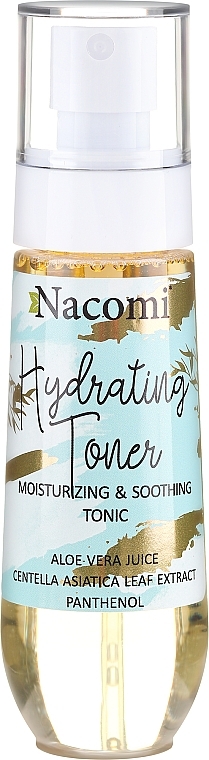 Moisturizing Face Tonic - Nacomi Hydrating Moisturizing & Soothing Tonic — photo N1