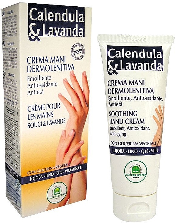 Calendula & Lavender Hand Cream - Natura House Hand Cream — photo N1