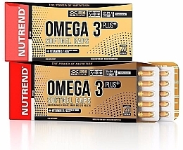 Fragrances, Perfumes, Cosmetics Multivitamin Food Supplement - Nutrend Omega 3 Plus Softgel Caps