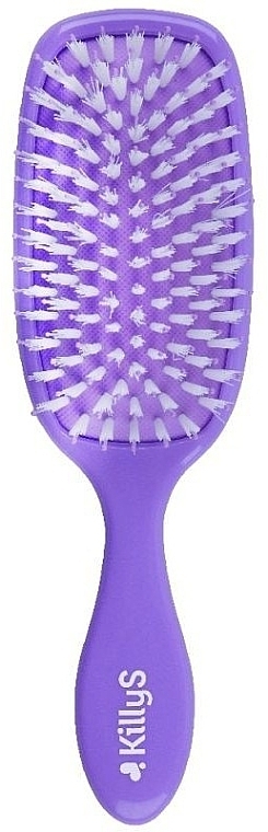 Hair Brush enriched with Plum Oil, 500442, purple - Killys — photo N1