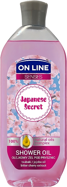 Shower Oil - On Line Senses Shower Oil Japanese Secret — photo N8