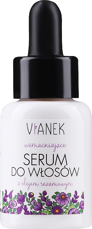 Strengthening Sesame Oil Hair Serum - Vianek Hair Serum — photo N9