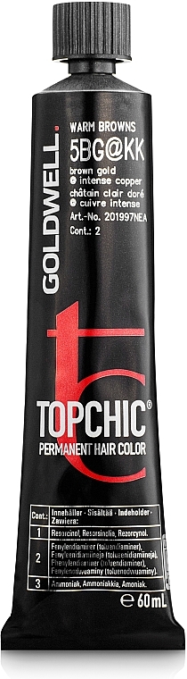 Hair Color - Goldwell Topchic Permanent Hair Color — photo N2