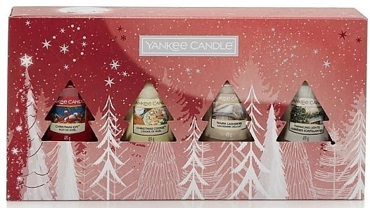 Set - Yankee Candle Christmas Sets Bright Lights (candle/4pcs) — photo N5