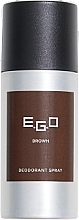 Gosh E.G.O Brown - Deodorant — photo N1