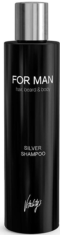 Anti-Yellow Shampoo - Vitalitys For Man Anti-yellow Silver Shampoo  — photo N1