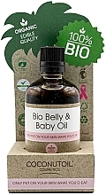 Fragrances, Perfumes, Cosmetics Massage Oil - Coconutoil Cosmetics Belly & Baby Oil