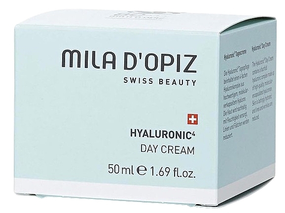 Day Face Cream with Hyaluronic Acid - Mila D'Opiz Hyaluronic 4 Day Cream — photo N2