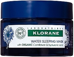 Cornflower Night Face Mask - Klorane Water Sleeping Mask — photo N6