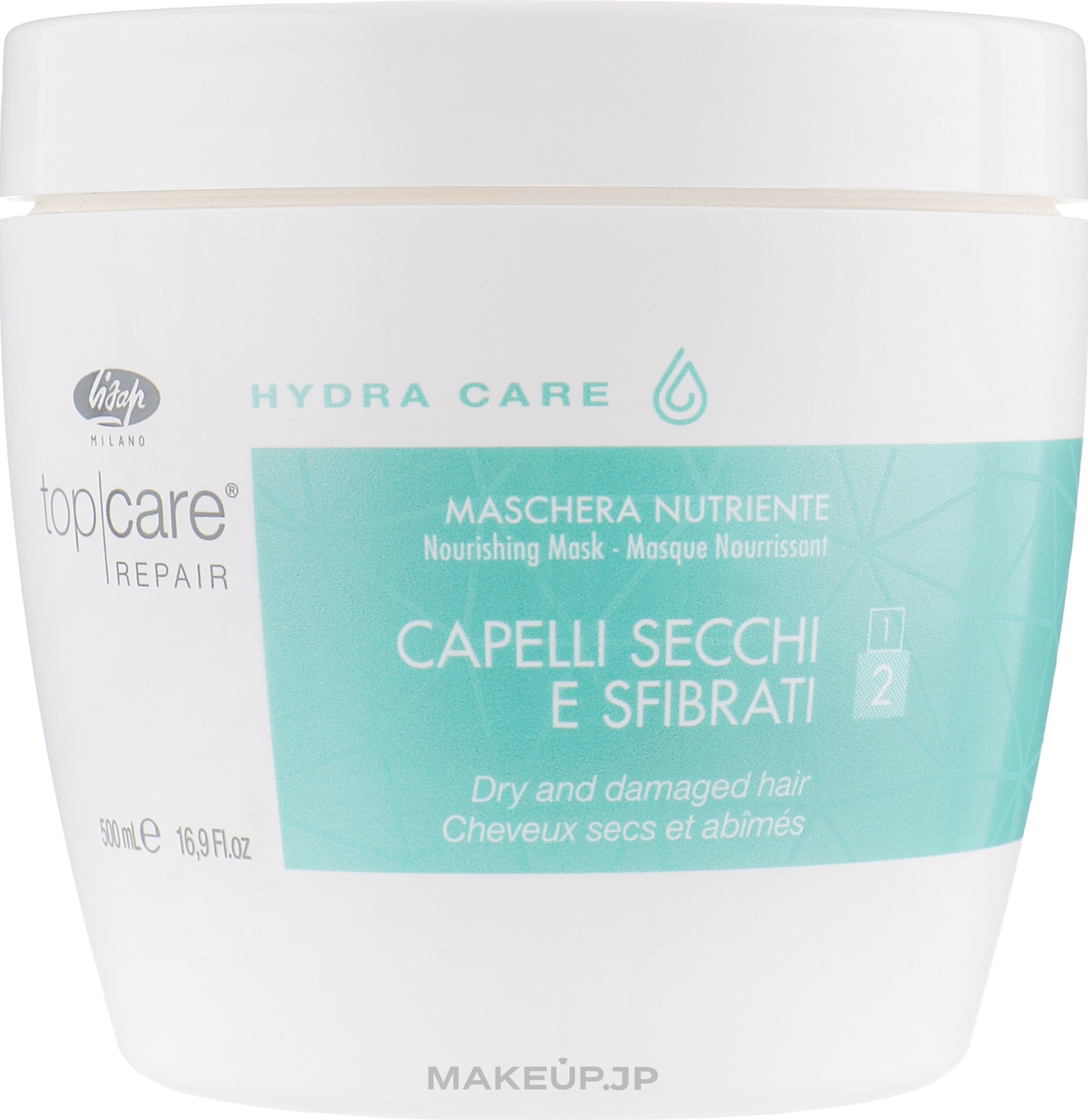 Intensive Nourishing Mask - Lisap Top Care Repair Hydra Care Nourishing Mask — photo 500 ml