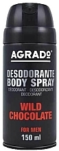 Deodorant Spray "Wild Chocolate" - Agrado Deodorant Spray Wild Chocolate — photo N1