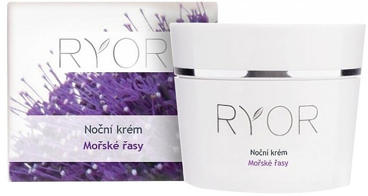 Night Face Cream - Ryor Night Cream Marine Algae — photo N1