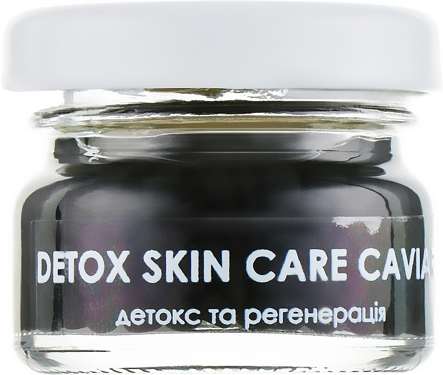 Black Face Pearls "Detox & Regeneration" - Soap Stories Detox Skin Care Caviar — photo N1