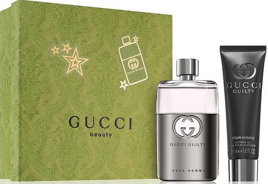 Gucci Guilty Eau de Parfum Pour Homme XM23 - Set (edp/50 ml + sh/gel/50 ml) — photo N1