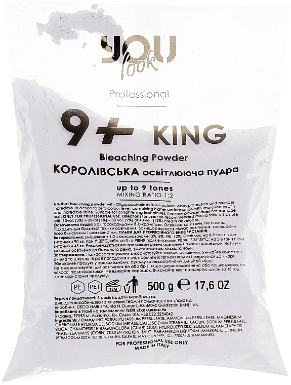 Bleaching Powder - You Look Professional 9+ Universal Bleaching Powder — photo N1