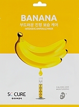 Ampoule Face Mask with Banana Extract - Jkosmec Banana Intensive Ampoule Mask — photo N5