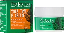 Fragrances, Perfumes, Cosmetics Face Cream "Day" - Perfecta Your Time is Green