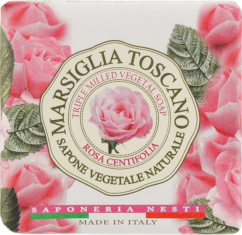 Natural Soap "Rosa Centifolia" - Nesti Dante Marsiglia Toscano Rosa Centifolia — photo N4