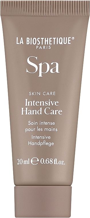 Intensively Moisturizing Hand Cream - La Biosthetique Spa Intensive Hand Care — photo N1