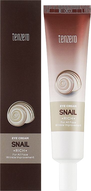 Snail Mucin Eye Cream - Tenzero Rich Snail Eye Cream — photo N2