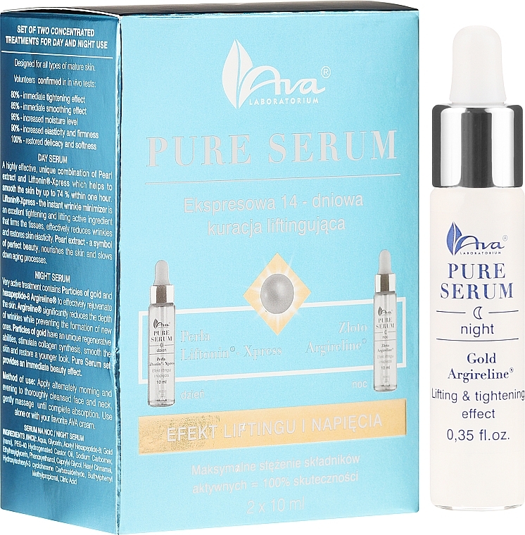 Lifting Face Serum - Ava Laboratorium Pure Serum — photo N5