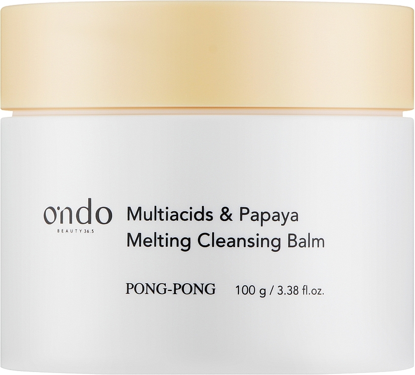 Makeup Remover Balm - Ondo Beauty 36.5 Multiacids & Papaya Melting Cleansing Balm — photo N2