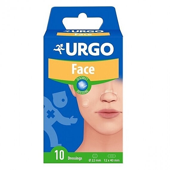 Transparent Medical Patch, 2 sizes - Urgo Face — photo N1