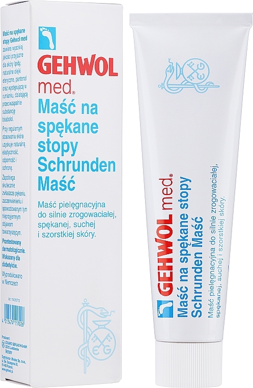 Crack Ointment - Gehwol Med Shrunden–salbe — photo N2