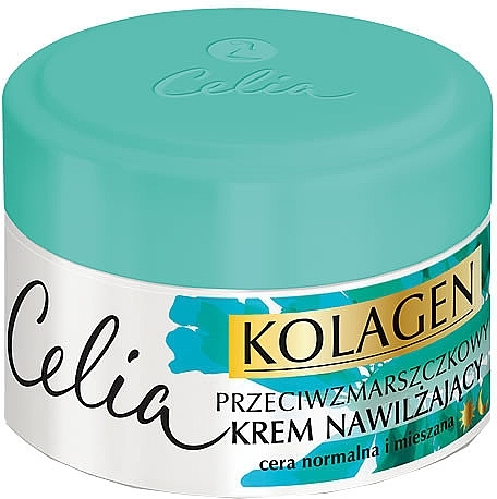 Moisturizing Cream for Normal and Combination Skin - Celia Collagen Cream — photo N1